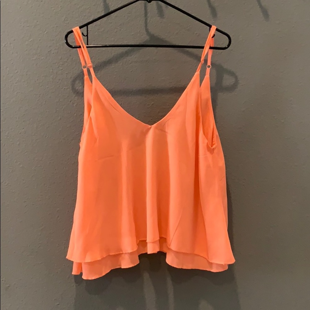 Peach Crop Top
